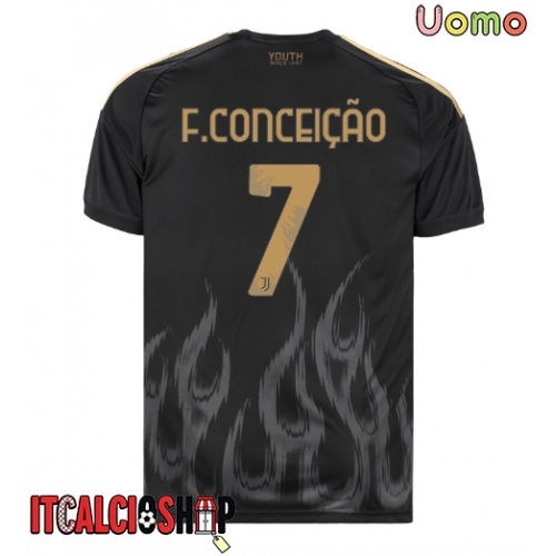 Juventus Francisco Conceicao #7 Terza Maglia 2026-27 Manica Corta